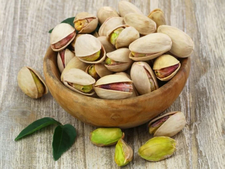 Pistachios in their shells