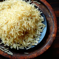 1121 Golden Sella Basmati rice grains