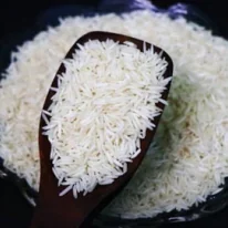 Pusa Steam Basmati rice grains